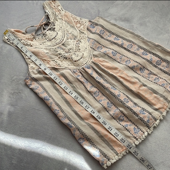 Boho Anthropology Blu Pepper Sleeveless Top Small - Picture 10 of 10